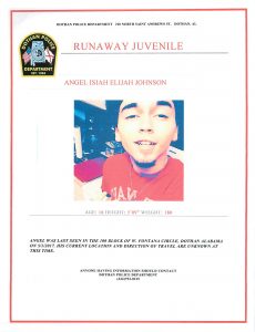 Runaway Juvenile – Dothan Police Department